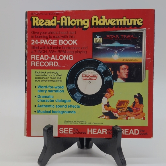 Star Trek II: The Wrath of Khan Book And Record Set - Picture 2 of 4